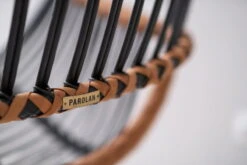 Parolan Rottinki Sirkka Riippukeinu, 2023, Musta -Puutarha Unelma DSF5737