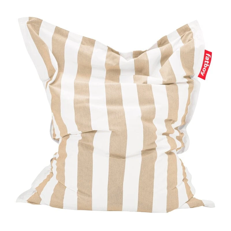 Fatboy Original Outdoor Säkkituoli, Raidallinen Sandy Beige 1 Fatboy Original Outdoor Säkkituoli, Raidallinen Sandy Beige