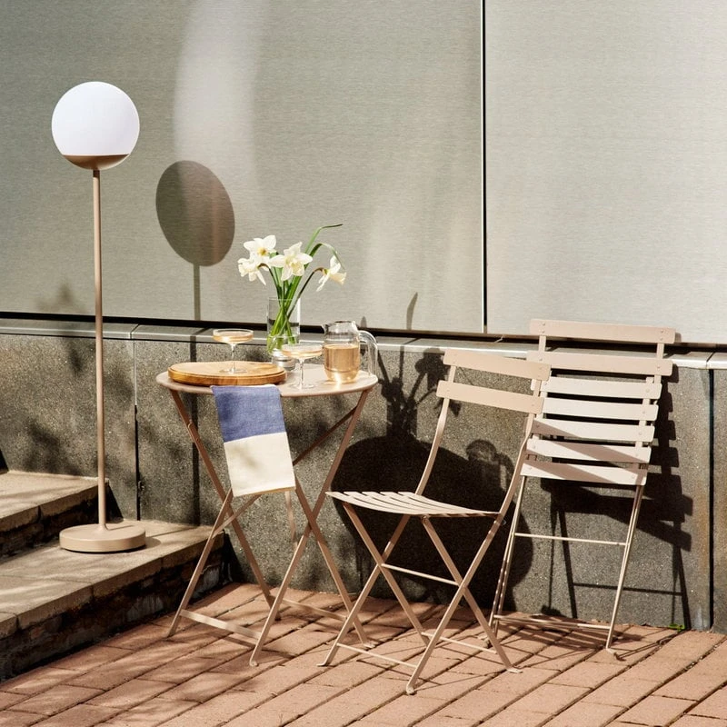 Fermob Bistro Pöytä, 60 Cm, Nutmeg 2 Fermob Bistro Pöytä, 60 Cm, Nutmeg - Image 2