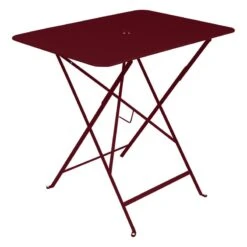 Fermob Bistro Pöytä, 77 X 57 Cm, Black Cherry