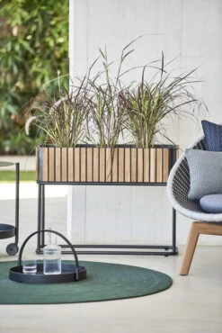 Cane-line Combine Istutuslaatikko, Suorakaide 10 Cane-line Combine Istutuslaatikko, Suorakaide -Puutarha Unelma Flowerbox 2