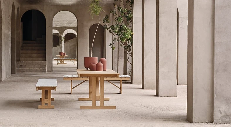 Carl Hansen & Søn BM1771 Pöytä, Tiikki 5 Carl Hansen & Søn BM1771 Pöytä, Tiikki - Image 5