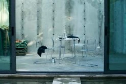 Grythyttan Stålmöbler Chair High Tech Tuoli, Galvanoitu Teräs -Puutarha Unelma Grythyttan High tech serien laminat vit 2 scaled 1