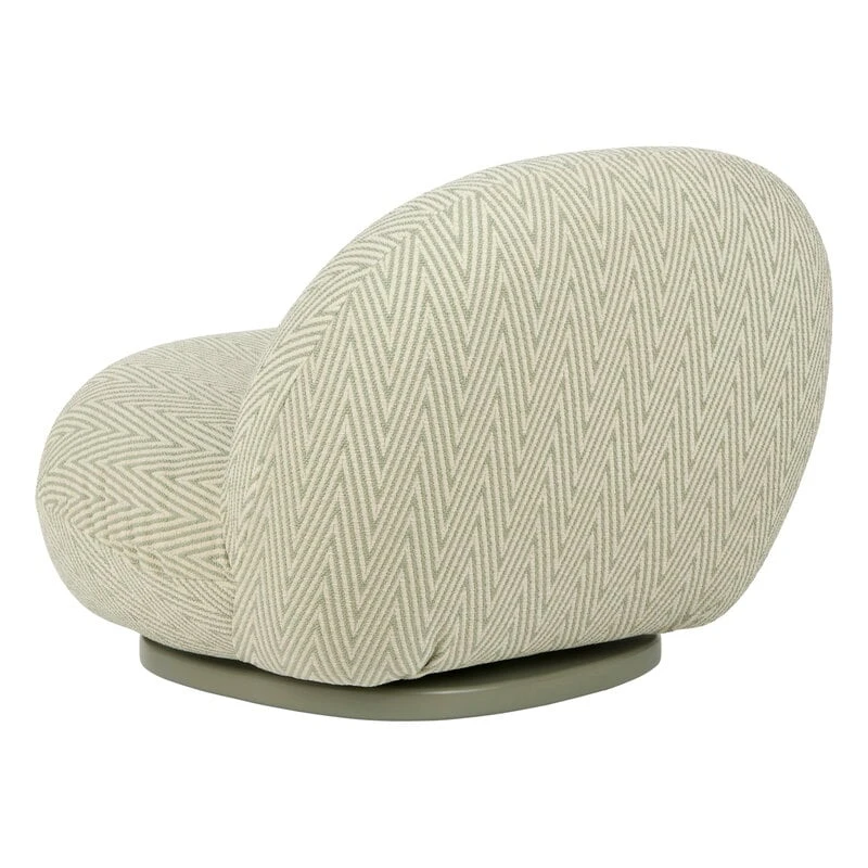 GUBI Pacha Outdoor Nojatuoli, Pyörivä, Chevron FR 008 5 GUBI Pacha Outdoor Nojatuoli, Pyörivä, Chevron FR 008 - Image 5