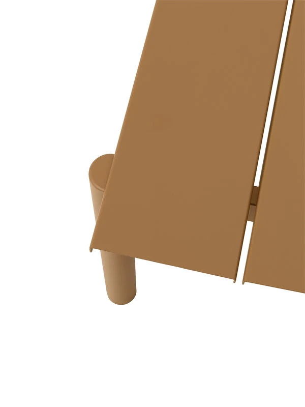 Muuto Linear Steel Penkki 110 Cm, Poltettu Oranssi 2 Muuto Linear Steel Penkki 110 Cm, Poltettu Oranssi - Image 2