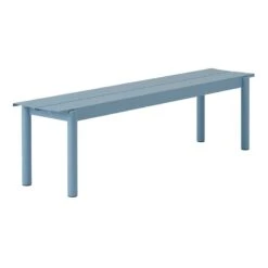 Muuto Linear Steel Penkki, 170 Cm, Vaaleansininen