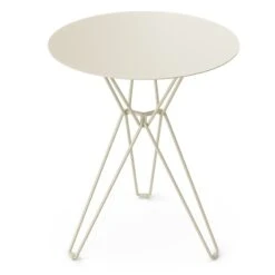 Massproductions Tio Pöytä, 60 Cm, Korkea, Ivory -Puutarha Unelma Massproductions TioTable42 ivory 2