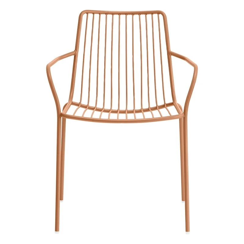 Pedrali Nolita 3656 Käsinojallinen Tuoli, Terrakotta 2 Pedrali Nolita 3656 Käsinojallinen Tuoli, Terrakotta - Image 2