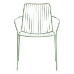 Pedrali Nolita 3656 Käsinojallinen Tuoli, Salvianvihreä -Puutarha Unelma Nolita 3656 VE100