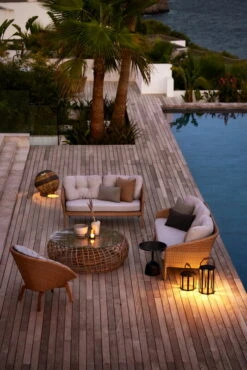 Cane-line Ocean 3-istuttava Sohva, Iso, Luonnonvärinen - Vaaleanharmaa 10 Cane-line Ocean 3-istuttava Sohva, Iso, Luonnonvärinen - Vaaleanharmaa -Puutarha Unelma Ocean lounge peacock lounge chair