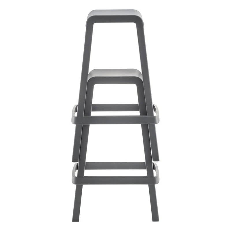 Pedrali Dome 267 Baarijakkara, 65 Cm, Antrasiitti 2 Pedrali Dome 267 Baarijakkara, 65 Cm, Antrasiitti - Image 2