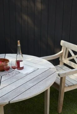 Skagerak Drachmann Penkki 165 Cm, Tiikki -Puutarha Unelma S1042005 S1040520 Drachmann Table 126 Drachmann Chair M 03a