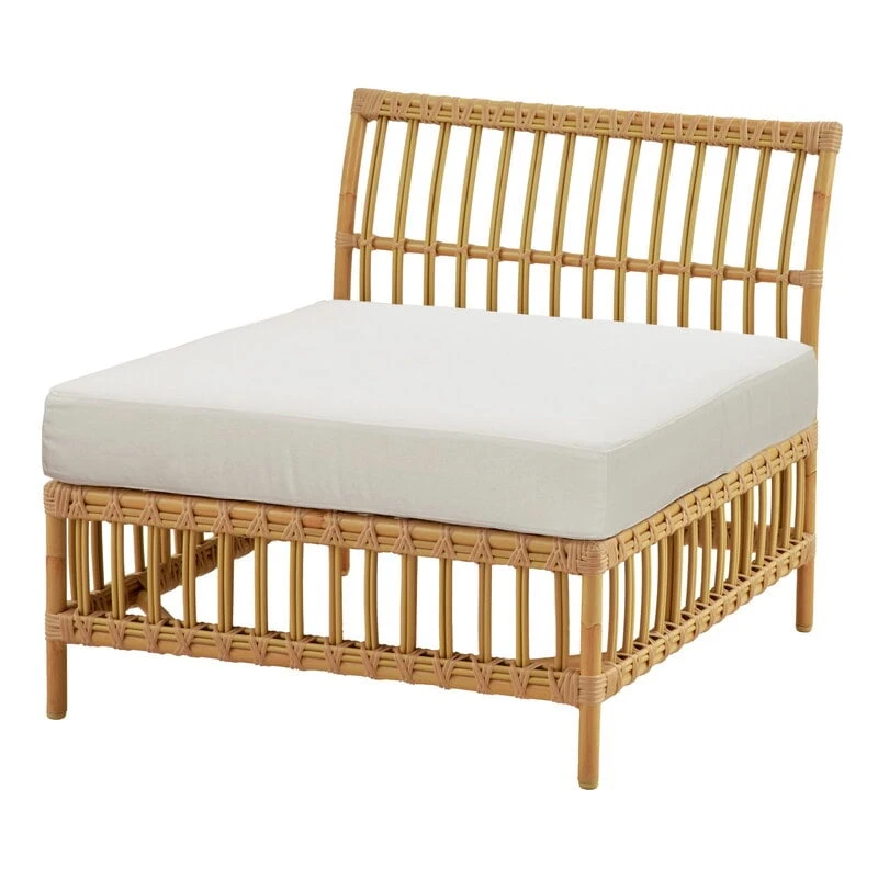 Sika-Design Maggie Exterior Keskimoduuli, Luonnonvärinen - Valkoinen Tyyny 1 Sika-Design Maggie Exterior Keskimoduuli, Luonnonvärinen - Valkoinen Tyyny