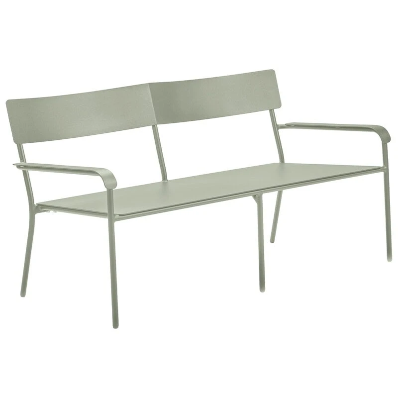 Serax August 2-istuttava Penkki Selkänojalla, Vihreä 1 Serax August 2-istuttava Penkki Selkänojalla, Vihreä
