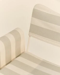 GUBI Tropique Tuoli Hapsuilla, Valkoinen - Leslie Stripe 20 -Puutarha Unelma Tropique 3