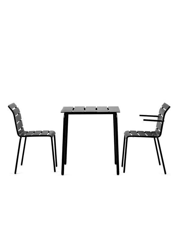 Valerie_objects Aligned Ruokapöytä, 70 X 70 Cm, Musta 2 Valerie_objects Aligned Ruokapöytä, 70 X 70 Cm, Musta - Image 2