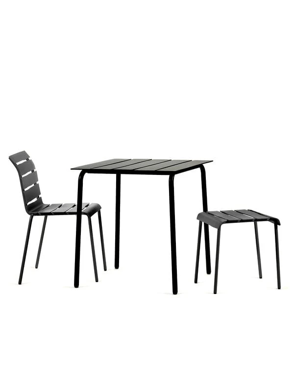 Valerie_objects Aligned Ruokapöytä, 70 X 70 Cm, Musta 3 Valerie_objects Aligned Ruokapöytä, 70 X 70 Cm, Musta - Image 3