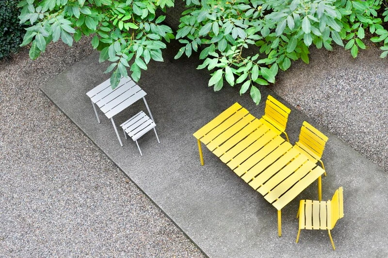 Valerie_objects Aligned Ruokapöytä, 170 X 85 Cm, Keltainen 3 Valerie_objects Aligned Ruokapöytä, 170 X 85 Cm, Keltainen - Image 3