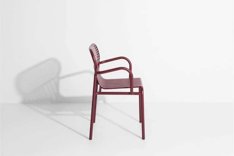 Petite Friture Week-end Käsinojallinen Tuoli, Burgundinpunainen 3 Petite Friture Week-end Käsinojallinen Tuoli, Burgundinpunainen - Image 3