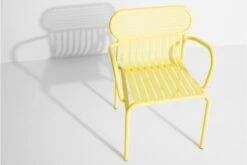 Petite Friture Week-end Käsinojallinen Tuoli, Keltainen -Puutarha Unelma bridge by 2 week end 281929
