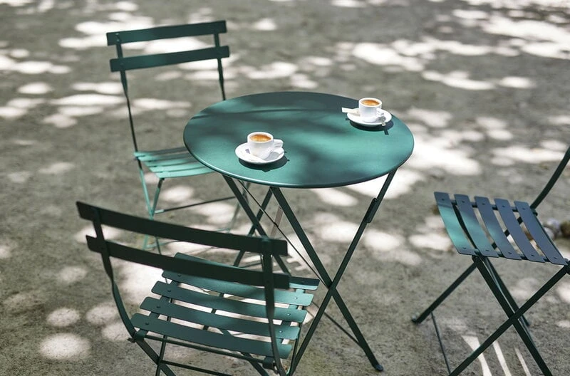Fermob Bistro Metal Tuoli, 2 Kpl, Opaline Green 3 Fermob Bistro Metal Tuoli, 2 Kpl, Opaline Green - Image 3