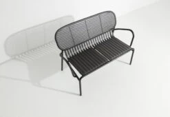 Petite Friture Week-end Istuintyyny, Iso, Antrasiitti -Puutarha Unelma coussin grand noir 2