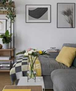 HAY Flowerpot Ruukku Ja Lautanen, M, Harmaa -Puutarha Unelma design stories x my full house 18