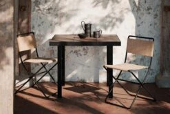 Ferm LIVING Desert Tuoli, Musta - Hiekka 11 Ferm LIVING Desert Tuoli, Musta - Hiekka -Puutarha Unelma fermLIVING FlodCafeTable DesertDiningChair 2 VS