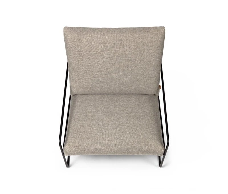 Ferm LIVING Desert Nojatuoli, Musta - Tumma Hiekka Dolce 2 Ferm LIVING Desert Nojatuoli, Musta - Tumma Hiekka Dolce - Image 2