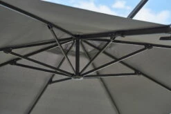 Cane-line Hyde Luxe Aurinkovarjo, Kallistettava, Antrasiitti - Betoni -Puutarha Unelma hyde 7