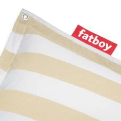 Fatboy Original Floatzac Säkkituoli, Raidallinen Sandy Beige 9 Fatboy Original Floatzac Säkkituoli, Raidallinen Sandy Beige -Puutarha Unelma product large FATBOY floatzac olefin stripe sandy beige closeup 01 105018 105018